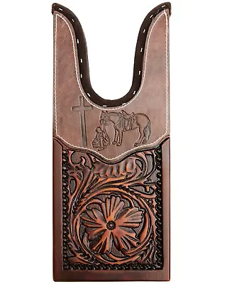 Boot Barn Praying Cowboy Tooled Boot Jack Black Cherry • $39.45