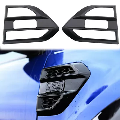 Matte Black Side Vent Cover For Ford Ranger PX2 PX3 2015-2022 Wildtrak Limited • $26.99