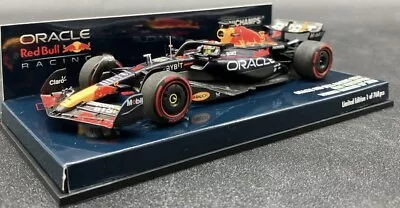 Minichamps 1/43 Oracle Red Bull Racing RB19 M Verstappen Winner Bahrain GP 2023 • $101.99