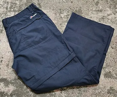 BERGHAUS Women’s Walking Trousers Size 14 29 L Zip Off Legs Pocket Cargos VGC • £22.99