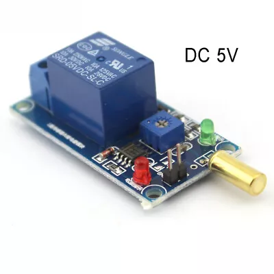 SW-520D Vibration Tilt Sensor With Relay Module (FC-50) 90 Degree Tilt Switch • $4.85