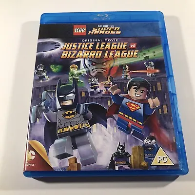 LEGO DC Comics Justice League Vs Bizarrd League Blu-ray Movie Region B • $10