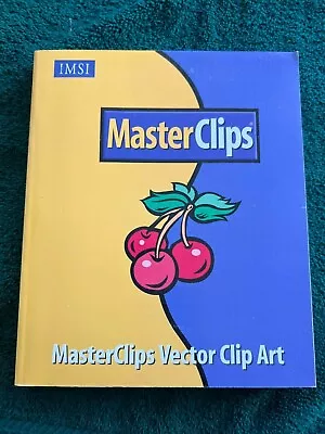 IMSI Master Clips Vector Clip Art Book ~ Manual Only ~  NO CD  ~ PB VG • $10.99