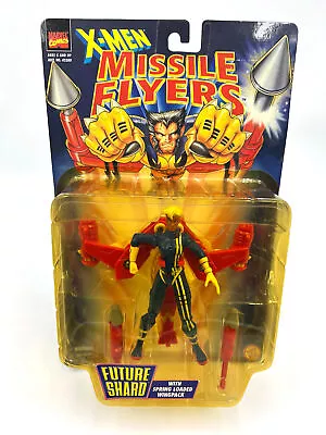 Vintage FUTURE SHARD MARVEL X-MEN MISSILE FLYERS TOY BIZ 1995 W/WINGPACK MIB • $26.09