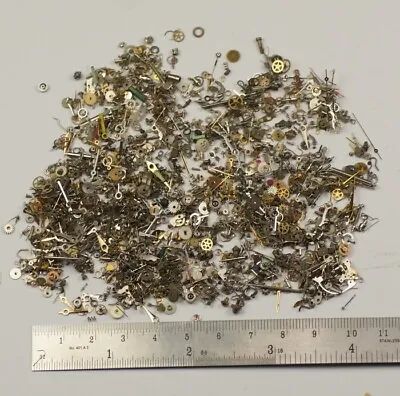 25g TINY SMALL MICRO STEAMPUNK From 1mm  Watch Parts ARTS CRAFTS ALTERED Cogs • $18.59