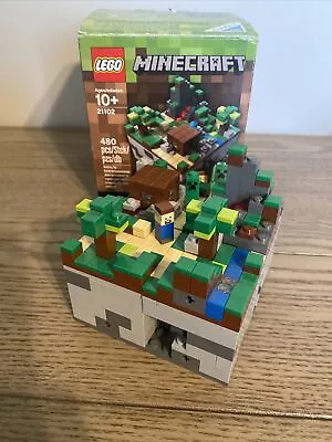 LEGO Minecraft Set 21102 COMPLETE SET Includes Box And Manual • $35