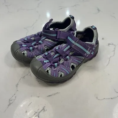 Merrell Hydro Hiker Sandal Little  Girls Size 9 Purple • $19.99