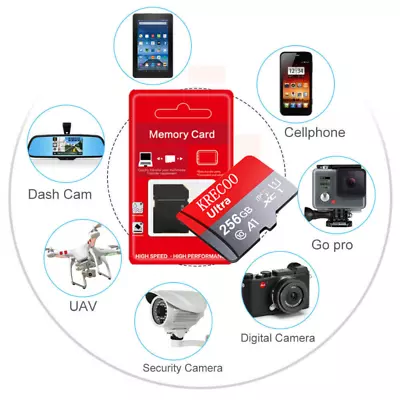 Ultra Micro SD Memory Cards 256GB Class10 TF Card U1 Camera Drone For Dash Cam • $20.49