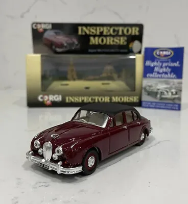 Inspector Morse Jaguar MK2 By Corgi Rare First Edition 96682 1:43 Scale • £58