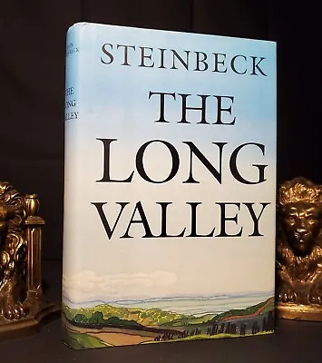  THE LONG VALLEY By John Steinbeck  Book Of The Month Club Edition 1995 DJ HC • $15