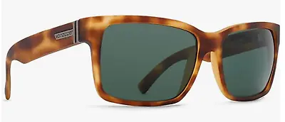 NEW Von Zipper Elmore Sunglasses-TOR Tortoise Satin-Vintage Grey Lens • $74.99