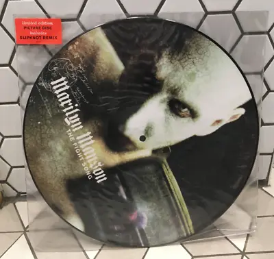 MARILYN MANSON  Fight Song  12  UK LTD Ed PIC Picture Disc New UNPLAYED Slipknot • $33.27