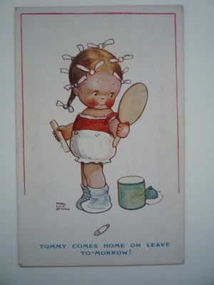 £6 • Buy Vintage WW1 Postcard Mabel Lucie Attwell Valentine's No. 4210 Posted