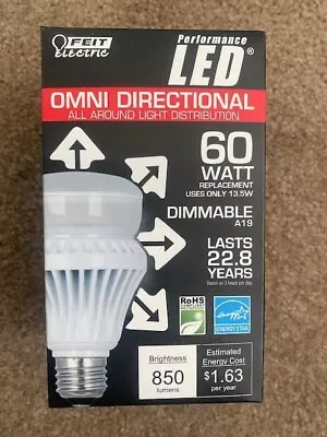 Feit Electric A19/OM800/LED A19 LED Omni Directional Bulb • $5