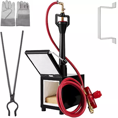 £75.59 • Buy VEVOR Gas Propane Forge Furnace Burner Knife Making Blacksmith Farrier Portable