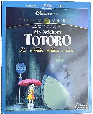 MY NEIGHBOR TOTORO W/ Slipcvoer (DVD - 1998) NEW Sealed 2-Disc Combo Pack • $5