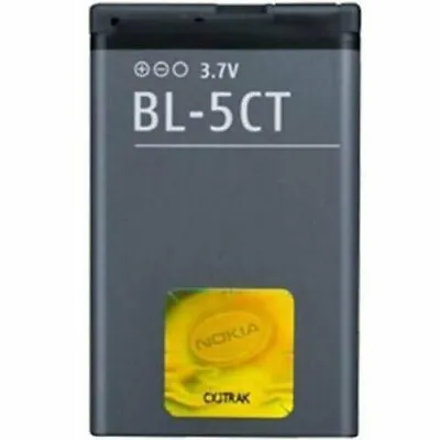 $13.99 • Buy Replacement BL-5CT Battery For Nokia 5220 5220XM 6730 C5 6330 6303i C5-00 C6-01