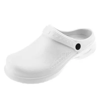 Formal Shoes For Chef Doctor Nurse Lightweight Clogs With Strap For Women Men • £12.74