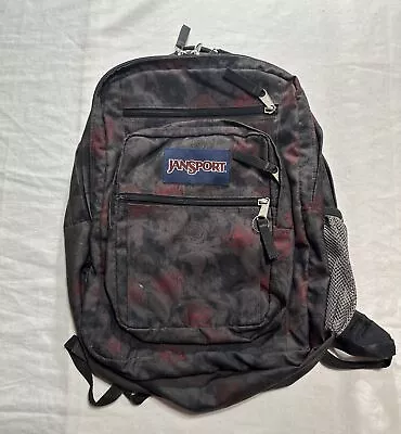 JanSport School Backpack Preowned Good Condition 5 Pockets Skulls And Roses • $45