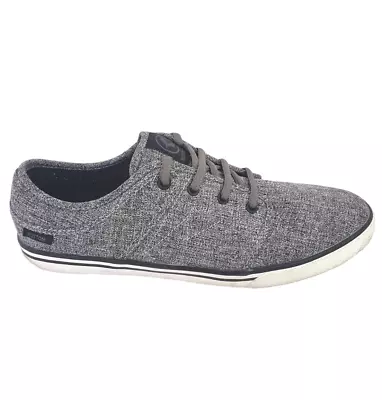 KUSTOM Men's Grey Canvas Casual Shoes Sneakers - Size US 9 • $34.95