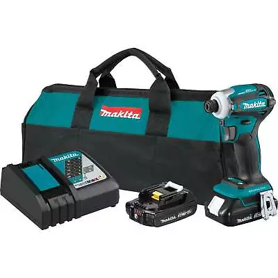 Makita XDT19R 18V LXT Brushless Cordless Compact 4-Speed Impact Driver Kit • $339