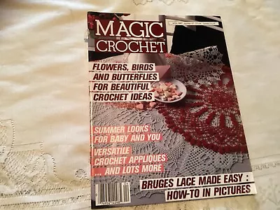 Vintage Magic  Crochet Book April 1987 • $8