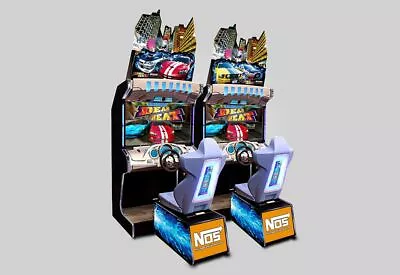 Dead Heat Arcade Driving Game From NAMCO! • $5500