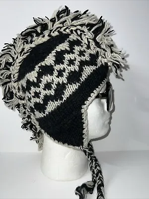 Mohawk Handmade Indian Peruvian Knitting Hat  • $12.50