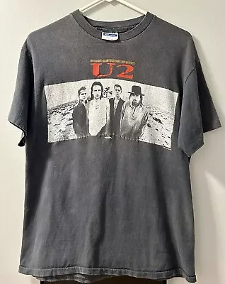 Vintage 1987 U2 Joshua Tree Tour 80’s Band Concert Single Stitch T Shirt Size L • $150