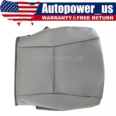 For 2010-2015 Lexus RX350 Replacement Driver Bottom PERF Leather Seat Cover Gray • $41.99