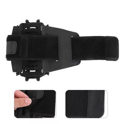  Cell Phone Wristband Pu Travel Mobile Stand Holder Cellphone Support • £12.98