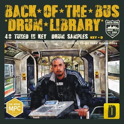 D “Back Of The Bus Drum Library” Tonal Harmony Drums | CD • £5.63