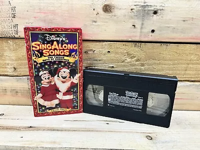 Disney Sing Along Songs VHS Tape The Twelve Days Of Christmas Volume 12 Vintage • $10