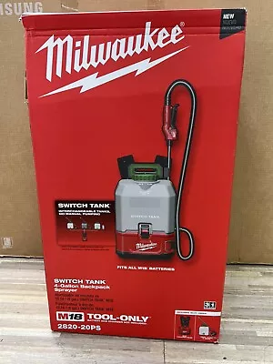 Milwaukee 2820-20PS M18 Switch Tank Backpack Sprayer - Red • $219.99