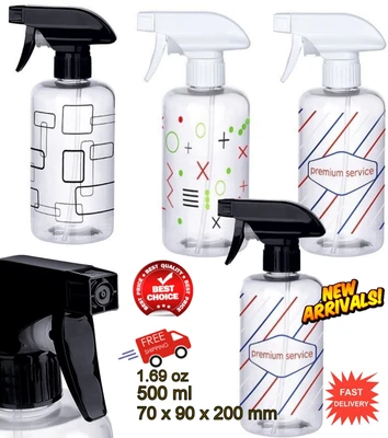 £7.85 • Buy 500ML Spray Bottle Salon Hairdressing Barber Garden Plants Hair Water Fine Mist