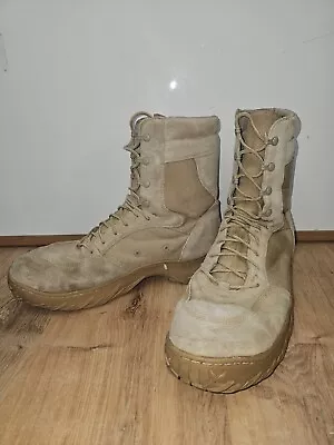 Oakley Tan Assault Suede Tactical Combat Lace Boots Mens Size 13  • $55