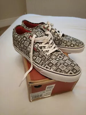 Vans Chukka Low Nintendo Ltd Edition Very Rare Trainers In Uk Size 11 Unworn • £180