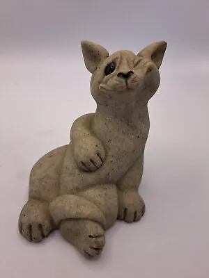 Quarry Critters Caria Winking Cat Figurine  • $25
