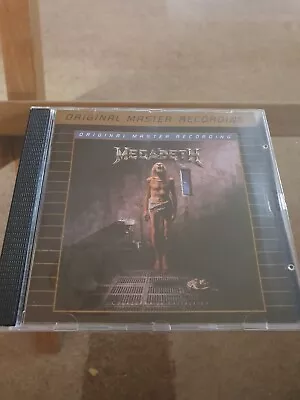 MEGADETH  CD Album - COUNTDOWN TO EXTINCTION ORIGINAL MASTER COPY 24 KARAT GOLD • £49.99