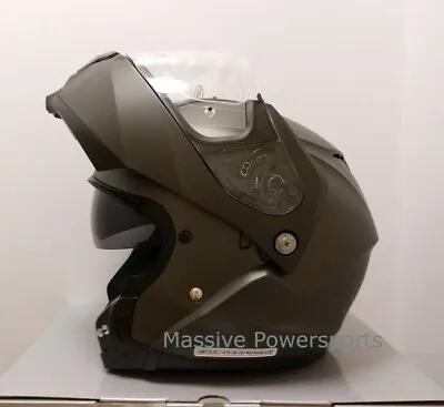 HJC C91 Motorcycle Helmet Titanium 2XL Modular Sunscreen Display • $134.99