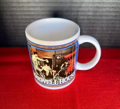 Vintage Maxwell House Coffee Cup Mug Firehouse / Shoveling Snow Advertising  A22 • $7.50