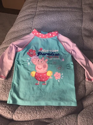 £3 • Buy Child’s Girls Sun Protection Top. Swimwear. Aged 3-4 Years. Marks & Spencer