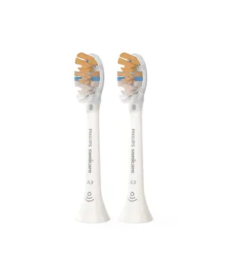 $49.95 • Buy New Philips Sonicare A3 Premium All-In-One White Brush Head - 2 Pack