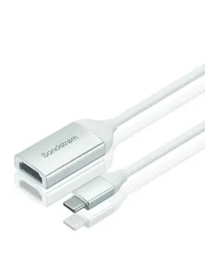 Sandstrom USB Type-C To HDMI (Female) Display Adapter 10Cm Ipad Mac SHDMICA21 4k • £8.95