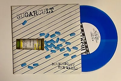 Sugarcult -  Bouncing Off The Wall 7  Blue Vinyl • £12.95