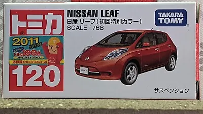 Tomica #120 Nissan Leaf [limited] 1/68 Scale New In Box [wyl] Usa Stock!!! • $14.99