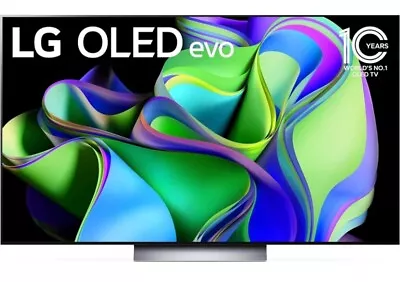 LG C3 Series 77-Inch Class OLED Evo 4K Processor Smart Flat Screen TV For Gaming • $1999