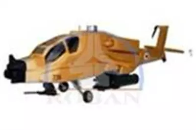 AH-64 500 RC Helicopter Fuselage 500 Size Brown Painting  Fits The T-Rex 500 • $875.99