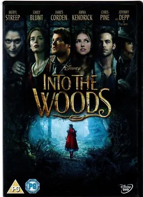 Into The Woods (UK Disney DVD) 2014 Version • £3.49