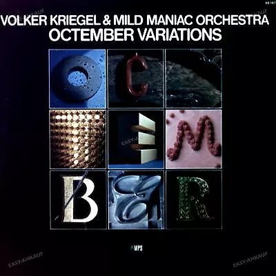 Volker Kriegel & Mild Maniac Orchestra - Octember Variations LP (VG/VG) .* • $9.89